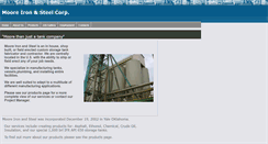 Desktop Screenshot of mooreironandsteel.com